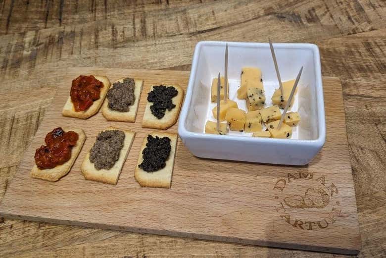 ¿Os apetece probar distintos untables de trufas?