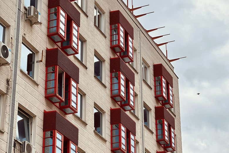 Edificios de la época comunista en Belgrado