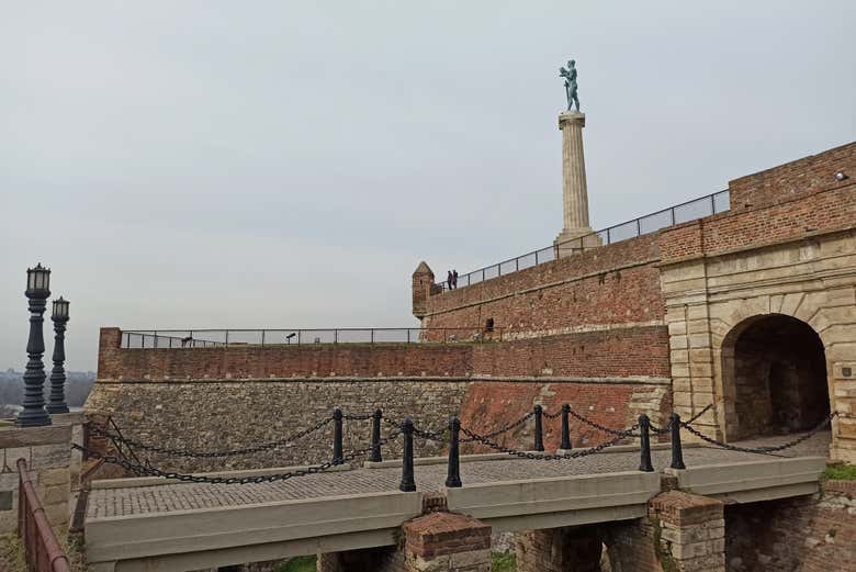 Intérieur de la forteresse de Kalemegdan