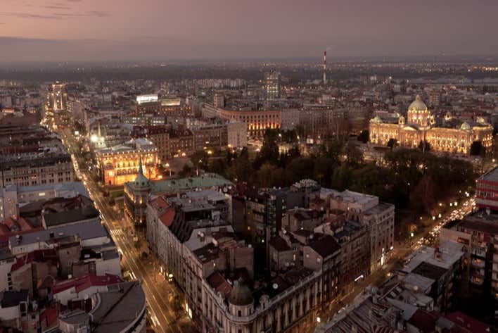 Panorâmica da cidade