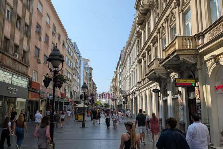 Rue piétonne Kneza Mihaila