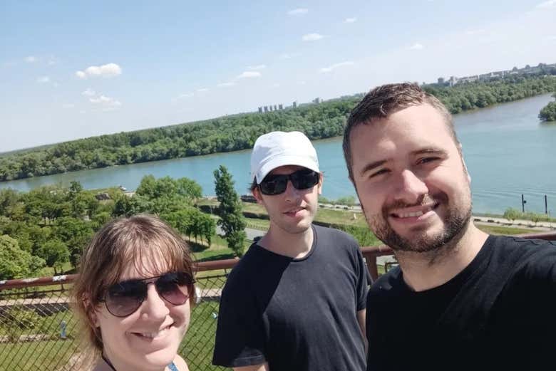 Vistas desde la Fortaleza de Belgrado