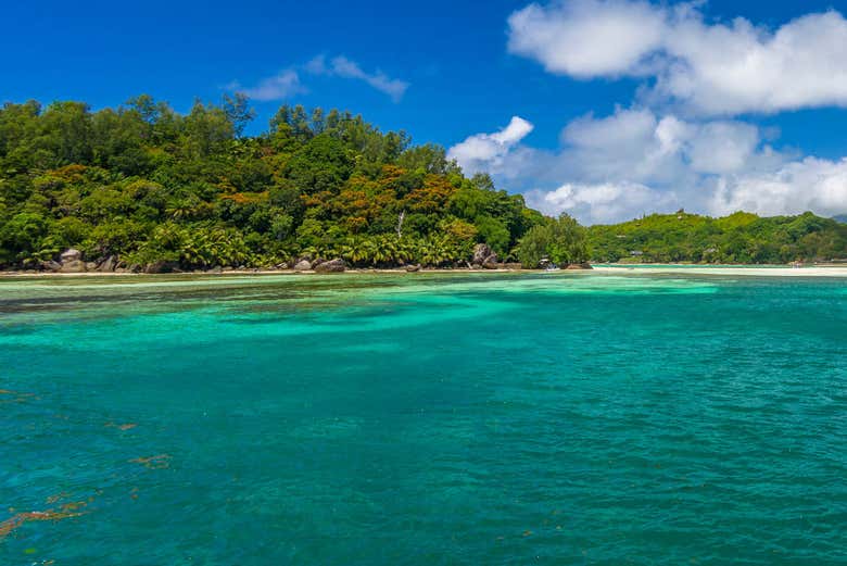 Paisajes de Sainte-Anne, en las Seychelles