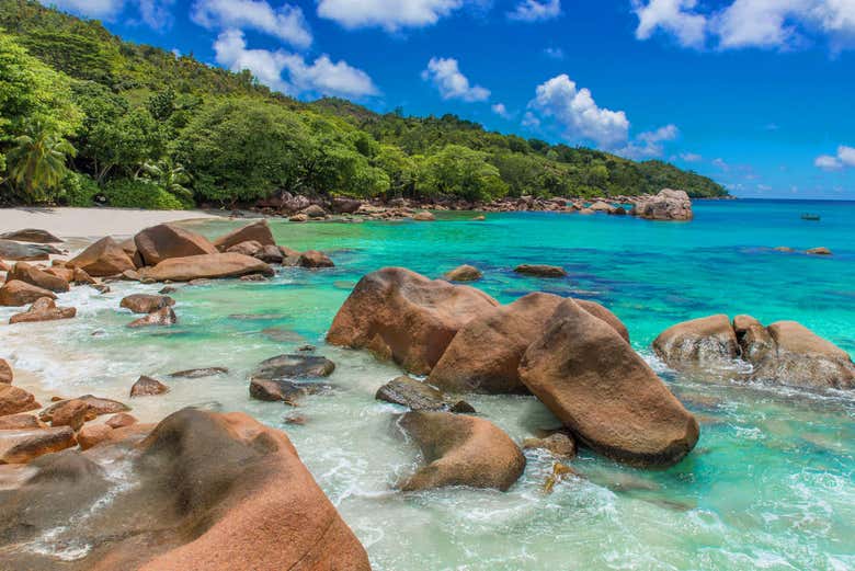 Paisajes de Anse Lazio