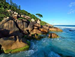 Playa Grand Anse, La Digue