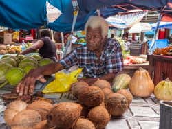 Mercado de rua em Victoria