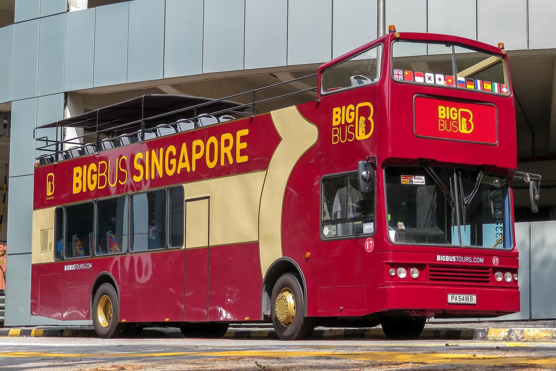 Autobús turístico de Singapur