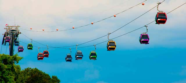 Bilhete do teleférico de Ilha Sentosa
