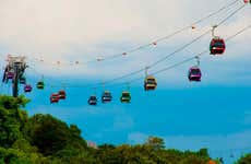 Bilhete do teleférico de Ilha Sentosa