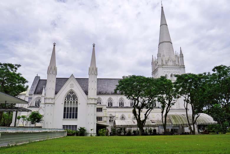 La cathédrale Saint-André de Singapour
