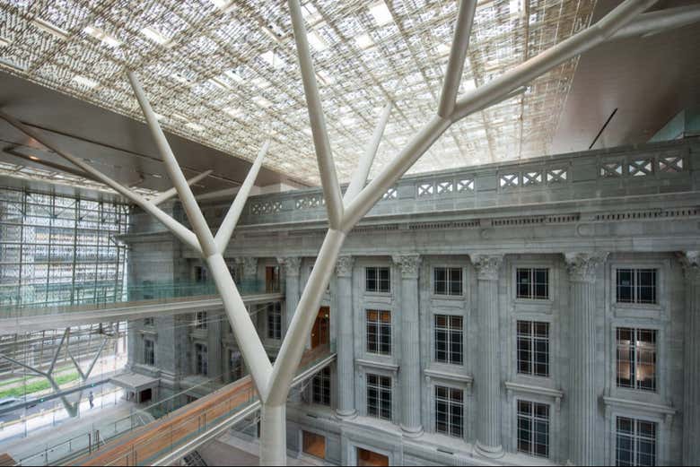The building itself is a work of art!