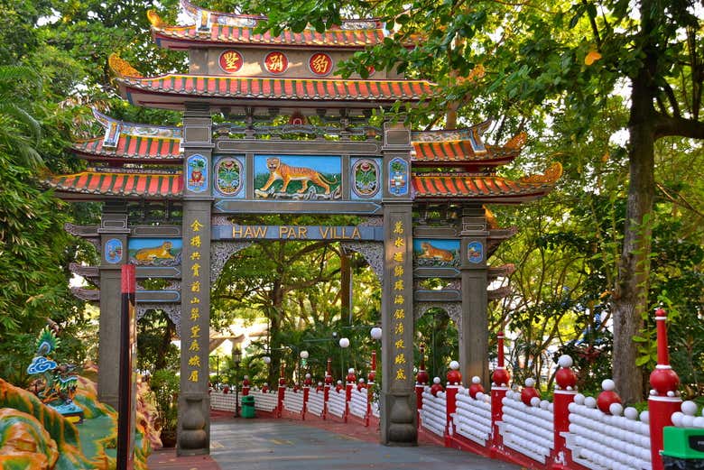 Tour nocturno por Haw Par Villa, Singapur