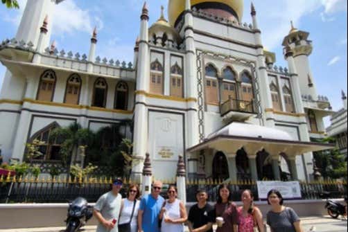 Mezquita del Sultán, en el barrio de Kampong Glam en Singapur