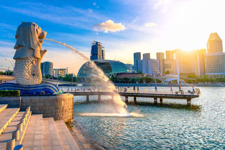 Fontaine du Merlion Park