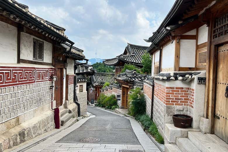 Observez les maisons typiques