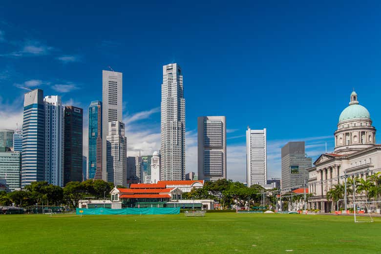 Découvrez le quartier des affaires de Padang