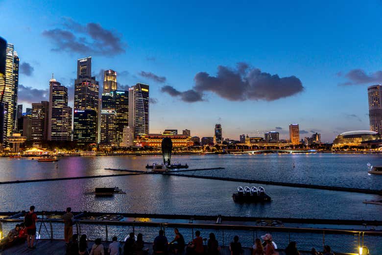 Paysage de Singapour