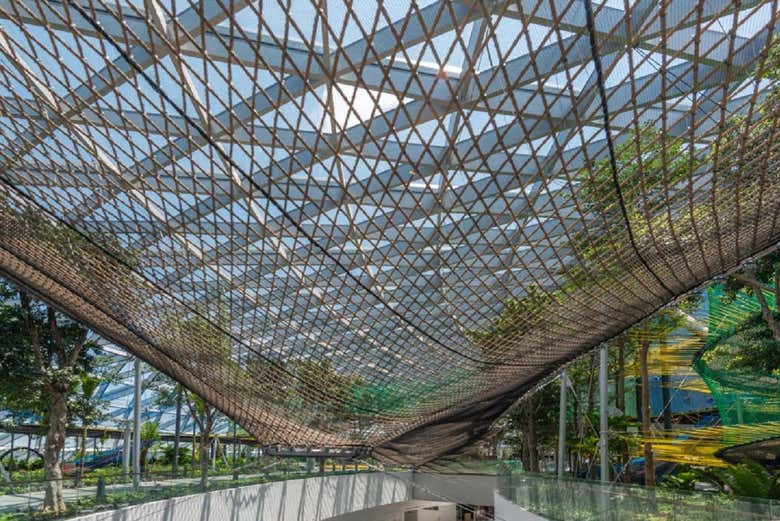 Redes de este parque de aventura