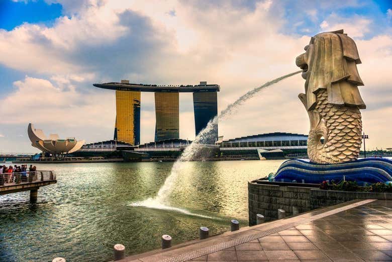 The Singapore Merlion