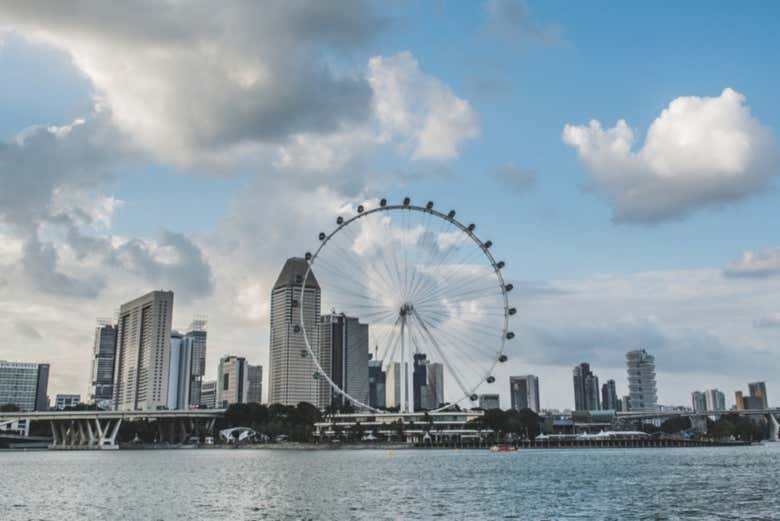 Vista de Singapore Flyer