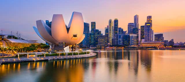 Tour noturno por Singapura com jantar