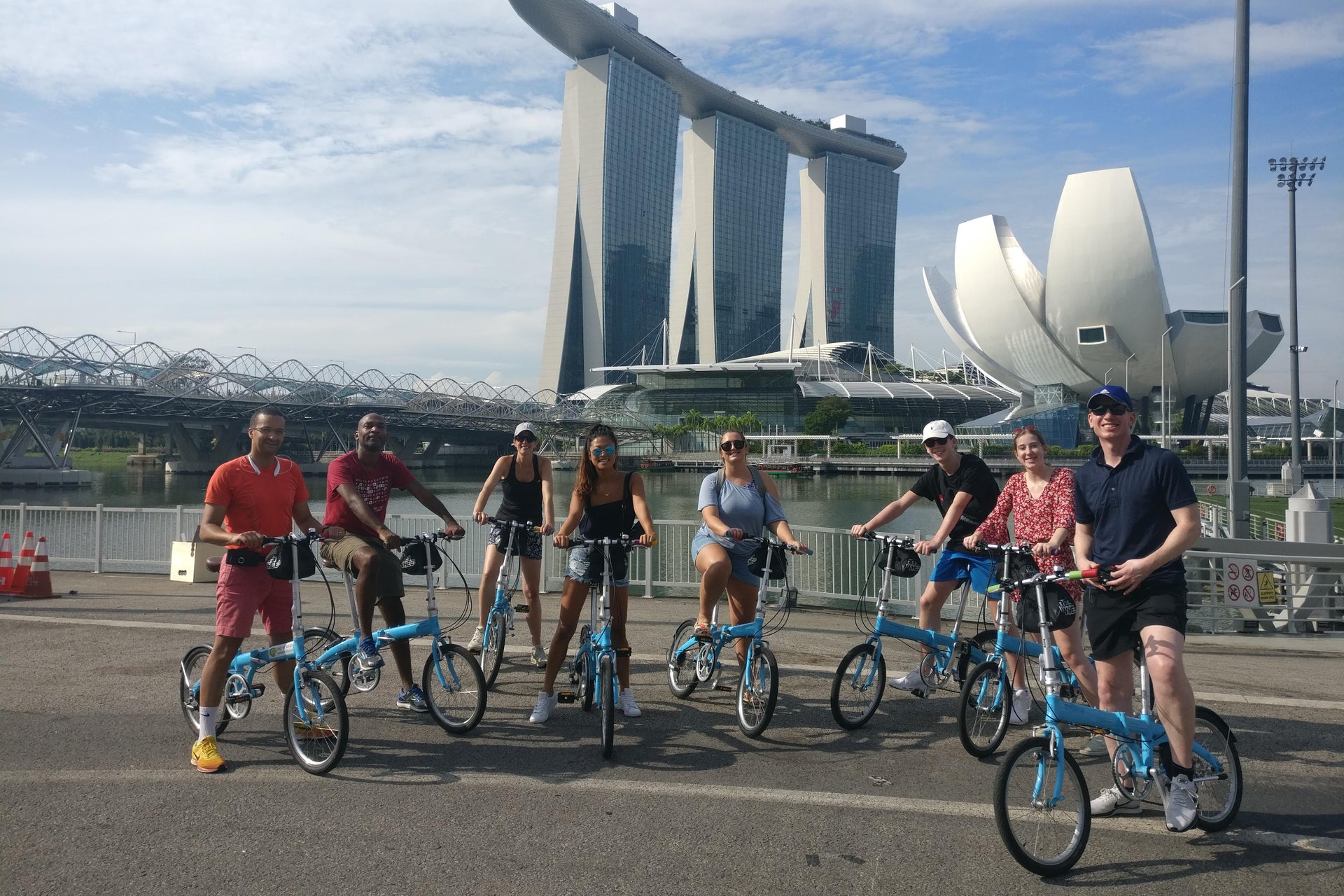 Tour de bicicleta por Singapura