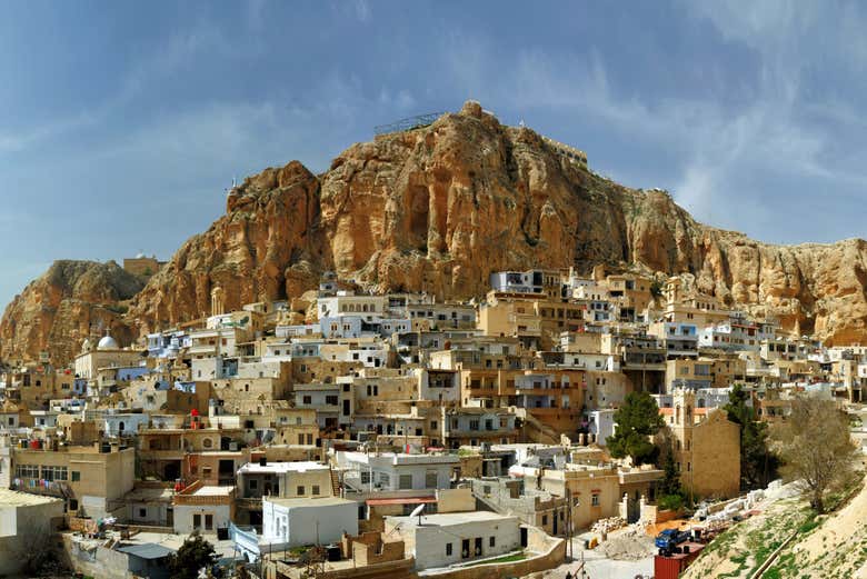 You'll be blown away at Maaloula, the city carved into stone