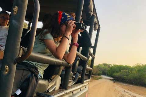 Come on this safari of the Kumana National Park