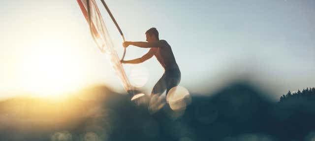 Curso de windsurf em Bentota