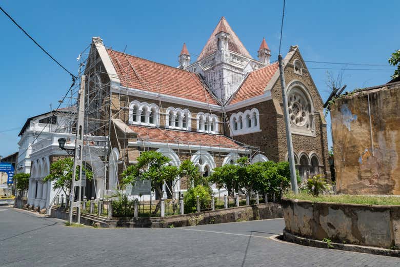 Arquitectura colonial en Galle