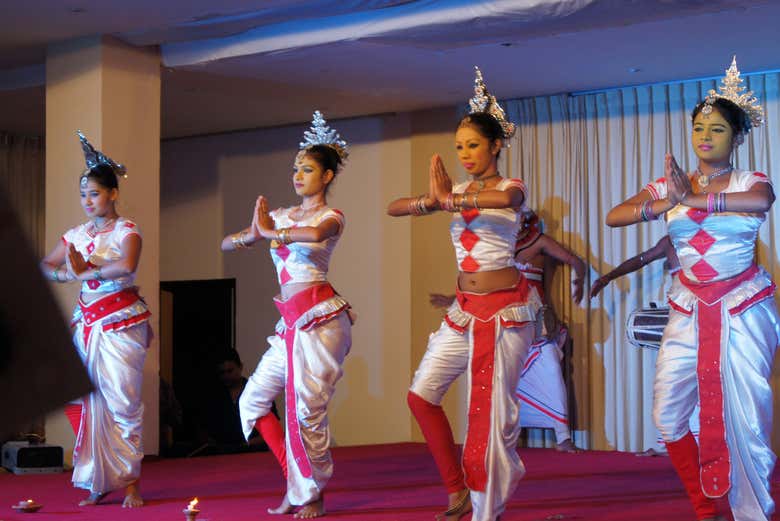 Baile tradicional de Sri Lanka