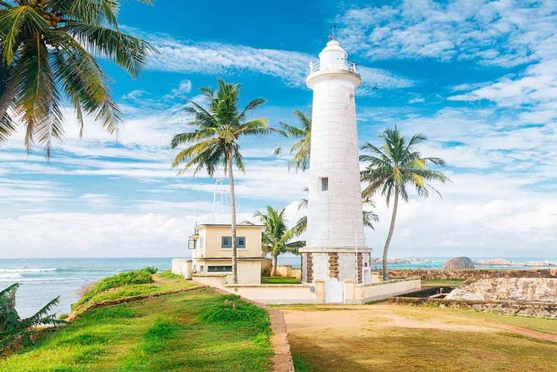 Faro en el fuerte de Galle