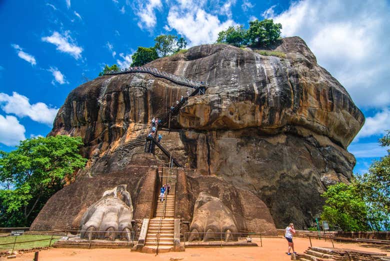 La Roca del León de Sigiriya