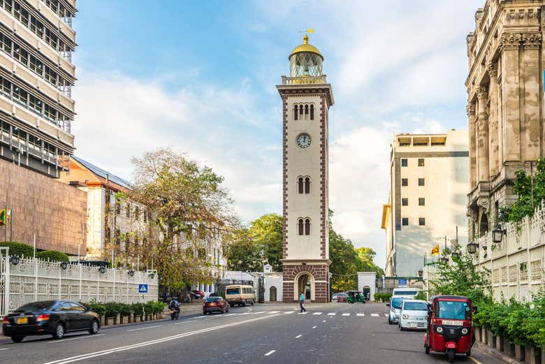 Antiguo faro de Colombo