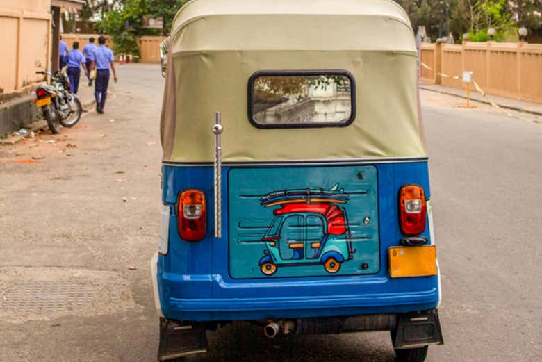 The tuk tuk 