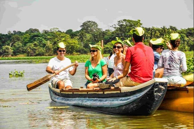 Disfrutando del paseo en barca