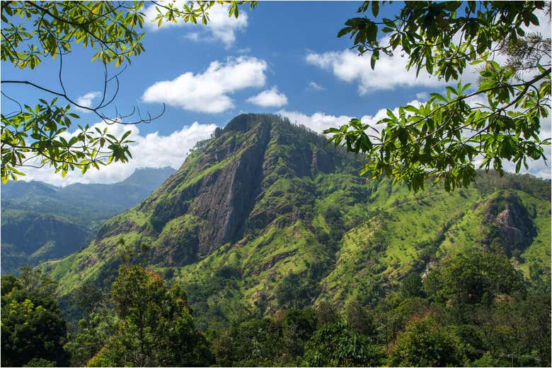 Vue du rocher d'Ella depuis Little Adam's Peak