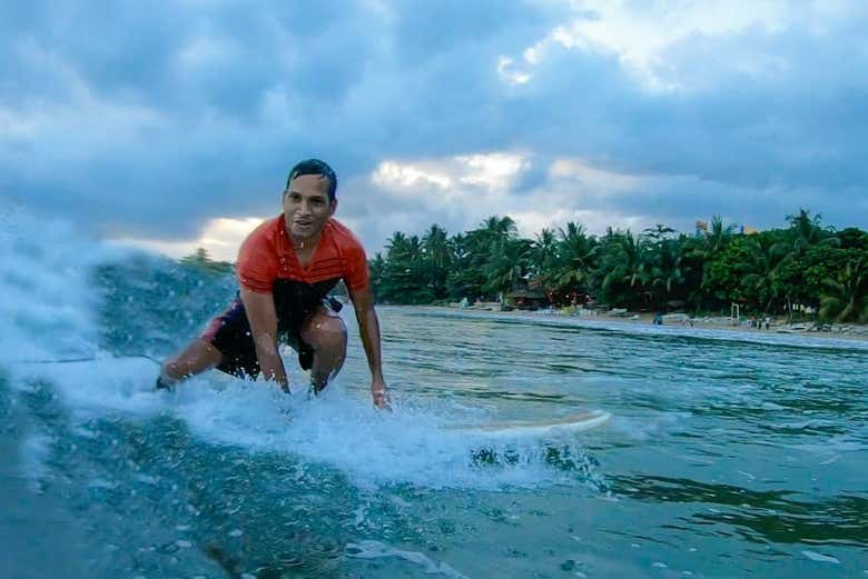 Catch the best waves in this paradise location