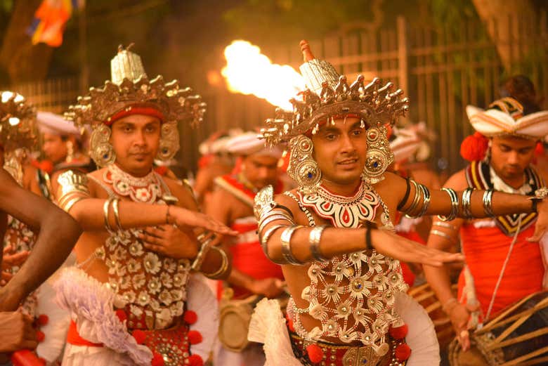 Spettacolo di danza tradizionale