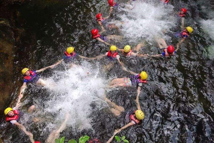 Swimming in the Kelani River
