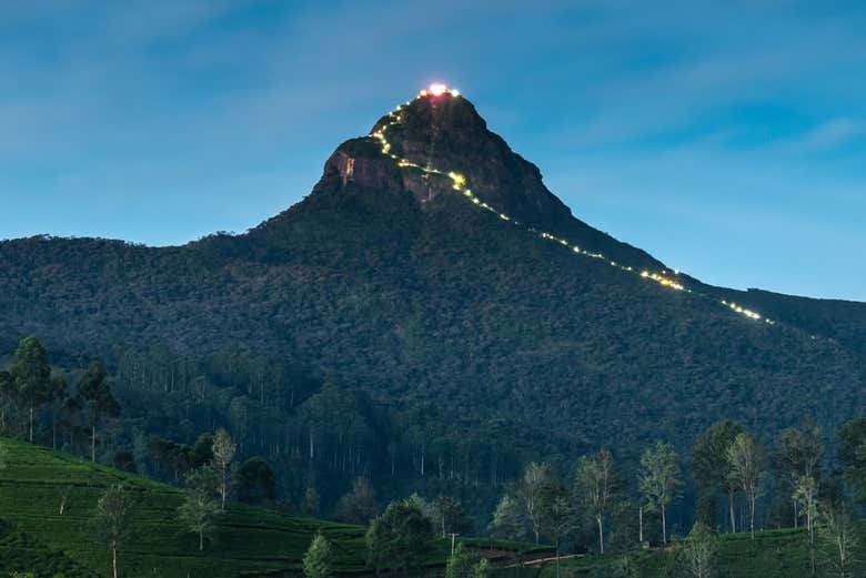 Sri Lanka's sacred mountain