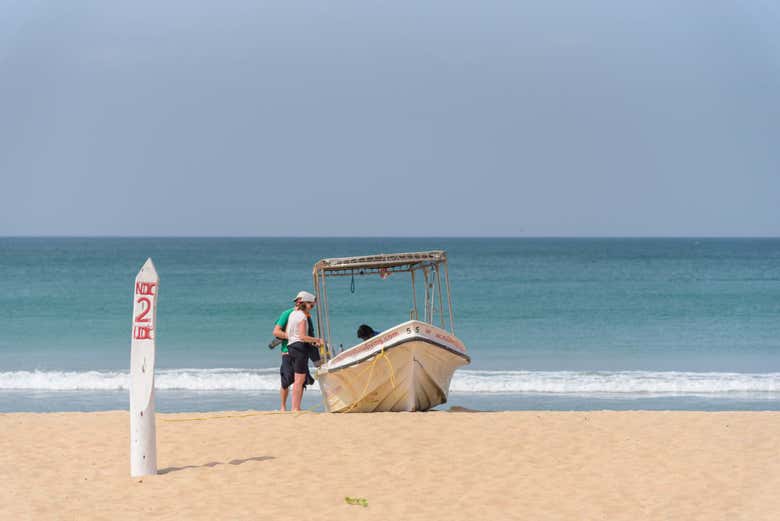 Lancha rápida para la actividad
