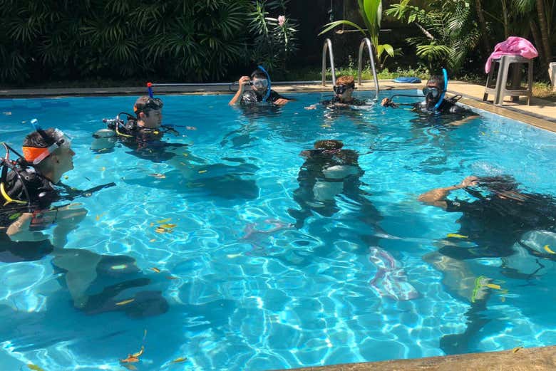 Prácticas en aguas confinadas