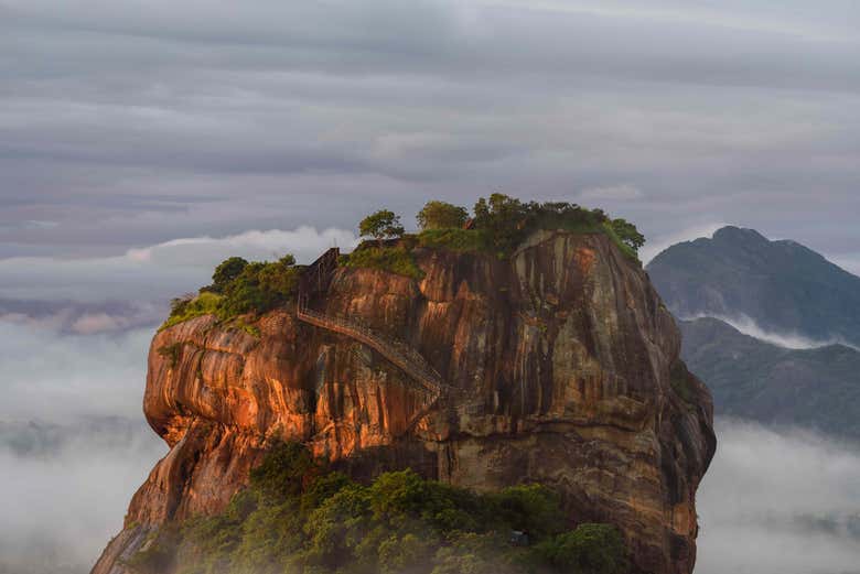 La Roca del León desde Pidurangala