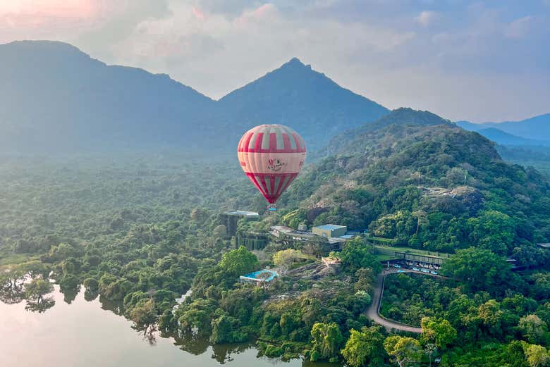 Surcando los cielos de Sri Lanka