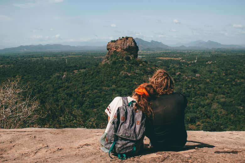 Vistas desde la roca de Pidurangala
