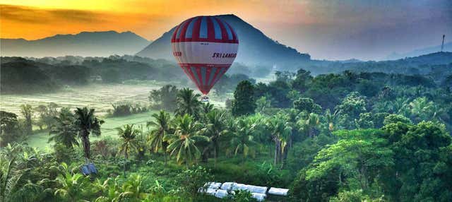 Balade en montgolfière à Sigiriya