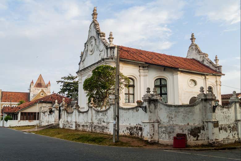 Una antigua iglesia de Galle