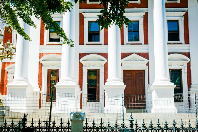 Un edificio in stile vittoriano