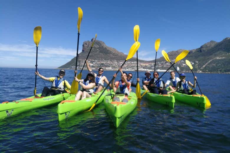 ¡Preparados para la travesía en kayak!
